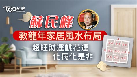 蘇民峰2024風水佈局|蘇民峰師傅2024年龍年風水佈局教學 催旺桃花要放呢。